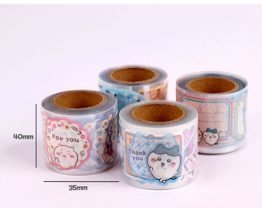 Cute Chiikawa Character Roll Decoration Stickers –4 Designs