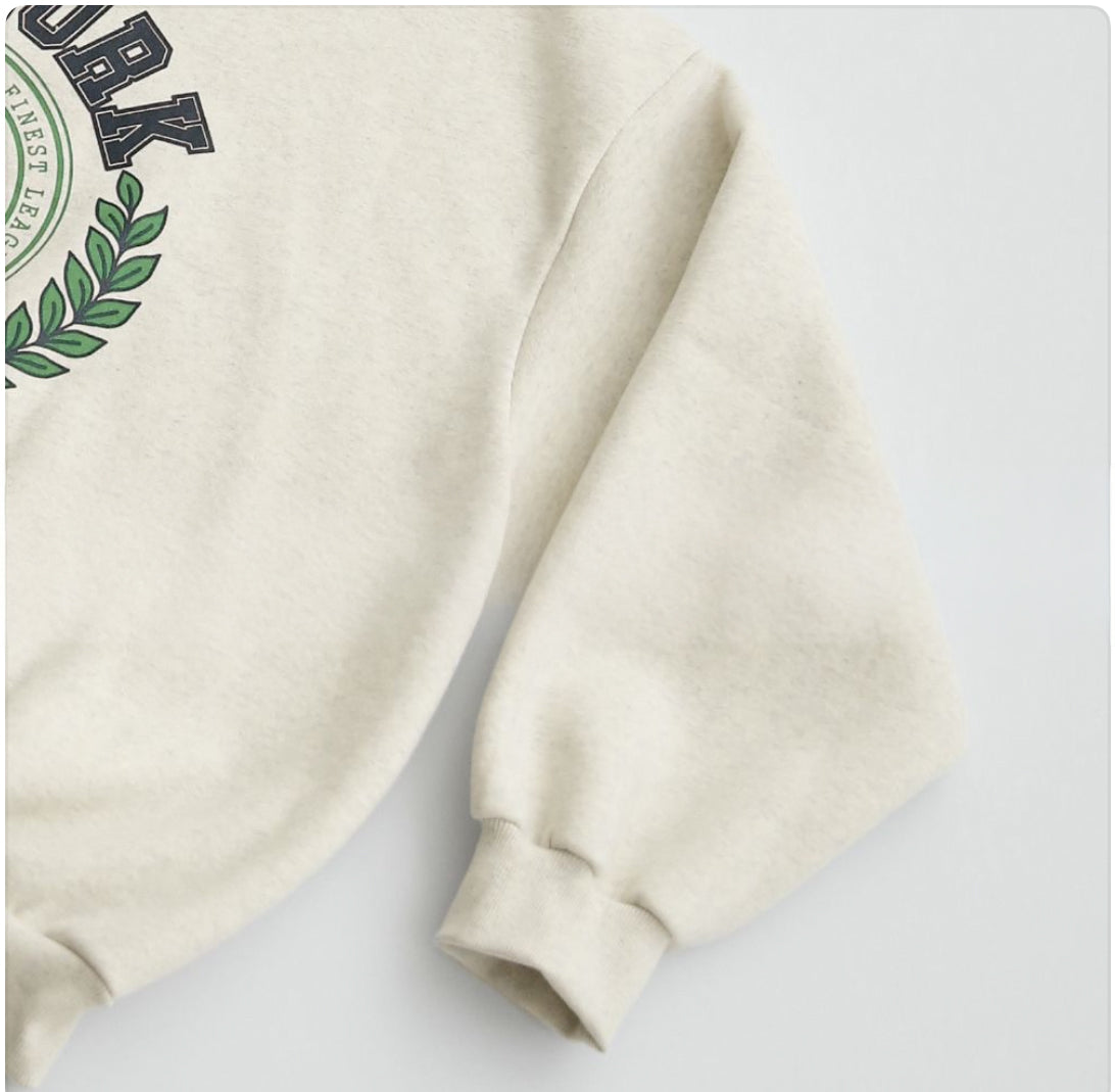 New York Graphic Oversized Sweatshirt – Made in Korea