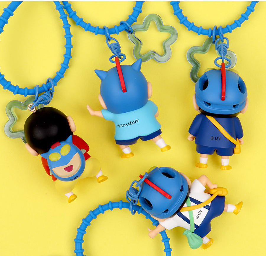 Crayon Shin-chan PVC Keychain Figure (Random Design)