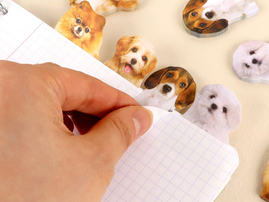 Mini Pet Sticky Memo Pads 4 Designs Random