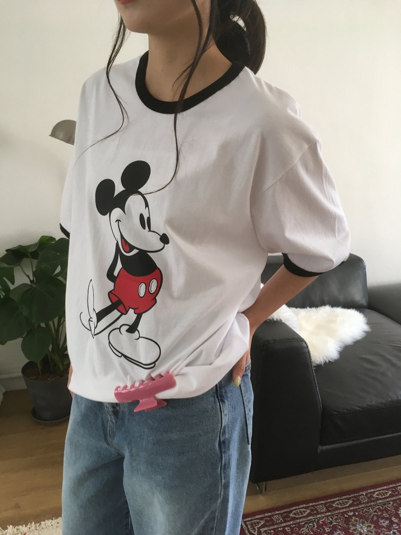 Retro Mickey Ringer T-Shirt – Classic Casual Edition - Luckyplanetusa