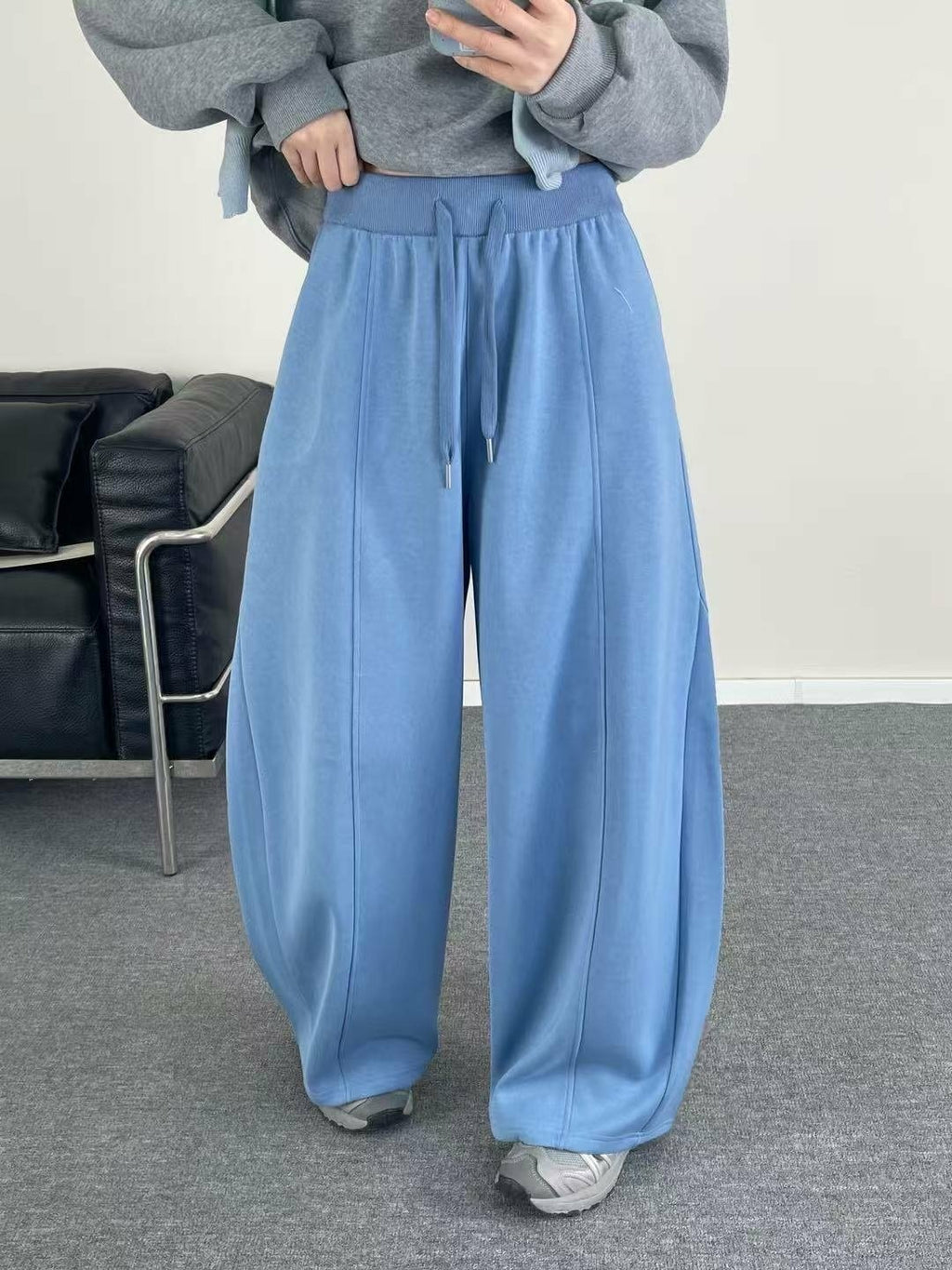 Soft Curve Wide Barrel Pants - Luckyplanetusa