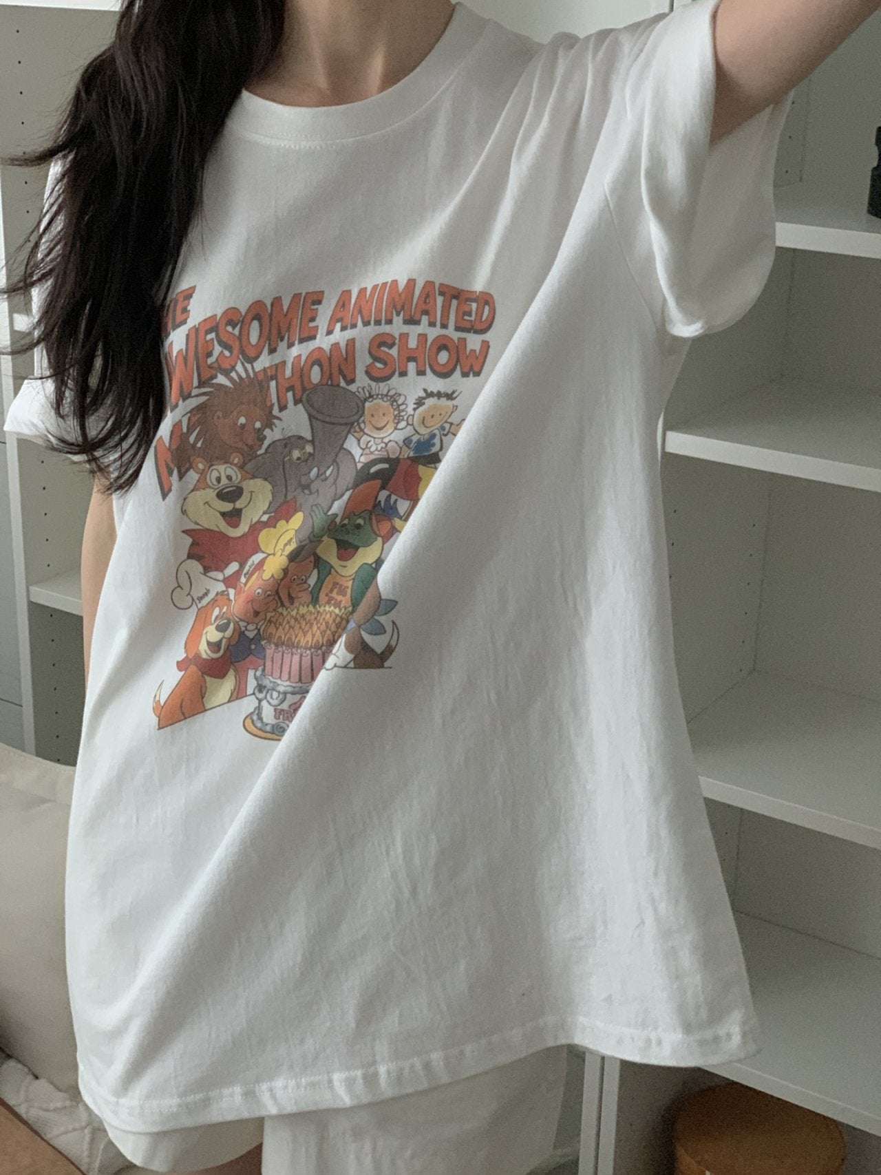 Awesome Animated Graphic Tee Made in Korea - Luckyplanetusa