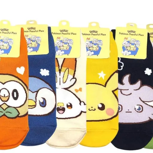 Pokémon Peaceful Place Character Socks