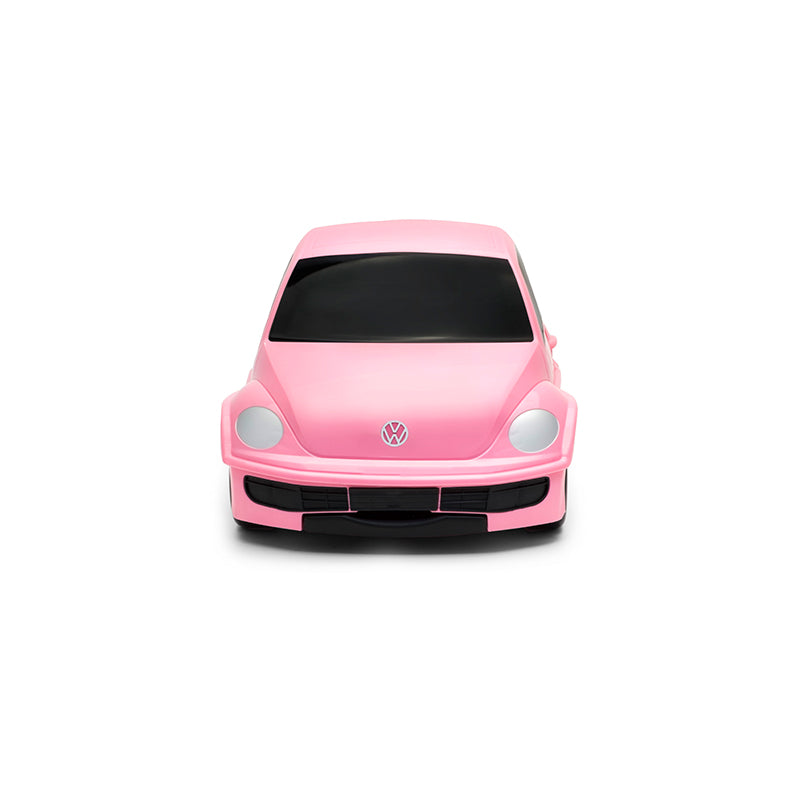 Volkswagen Beetle Kids Ride-On Suitcase Pink– Officially Licensed