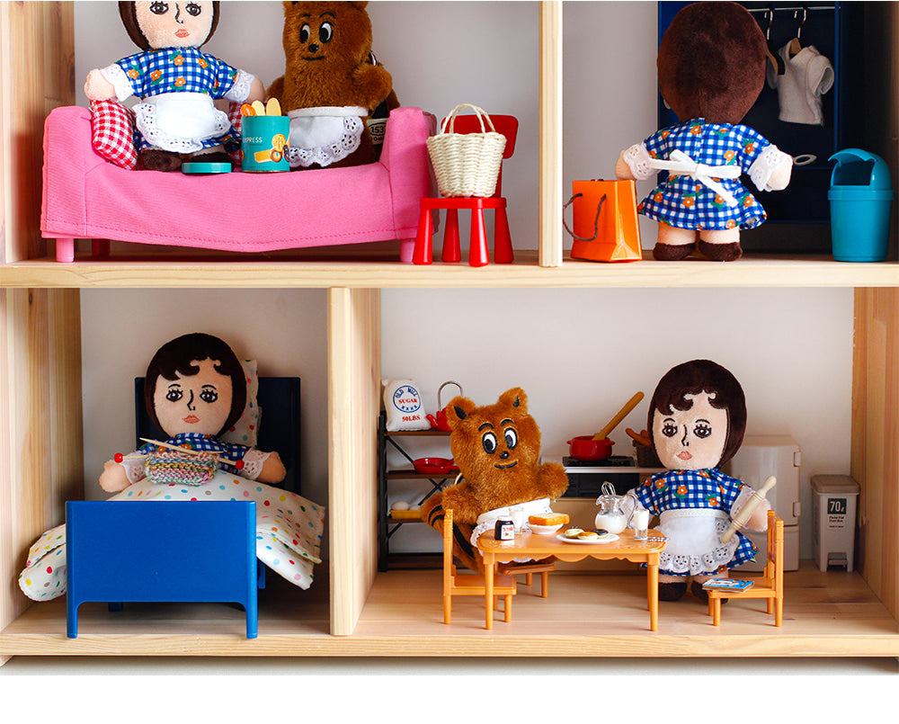 Bakery Aurore & Jean-Paul Plush Keyring Collection