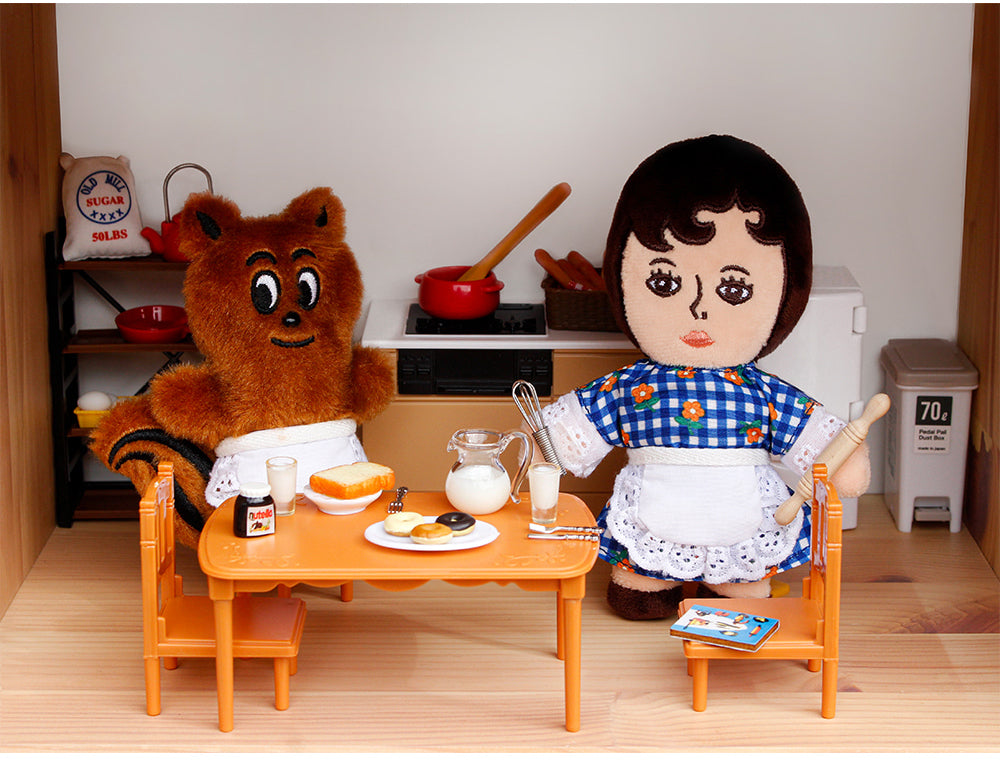 Bakery Aurore & Jean-Paul Plush Keyring Collection