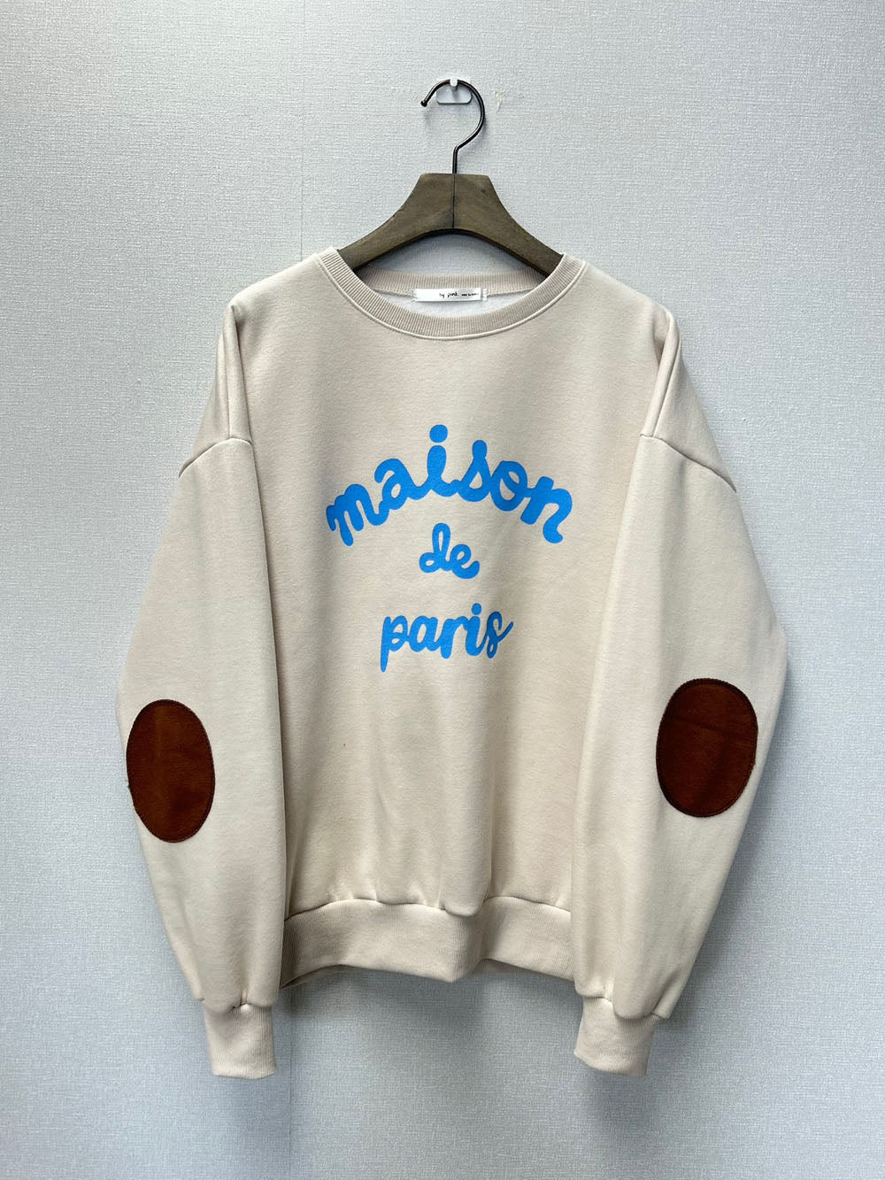 Maison de Paris Elbow Patch Sweatshirt