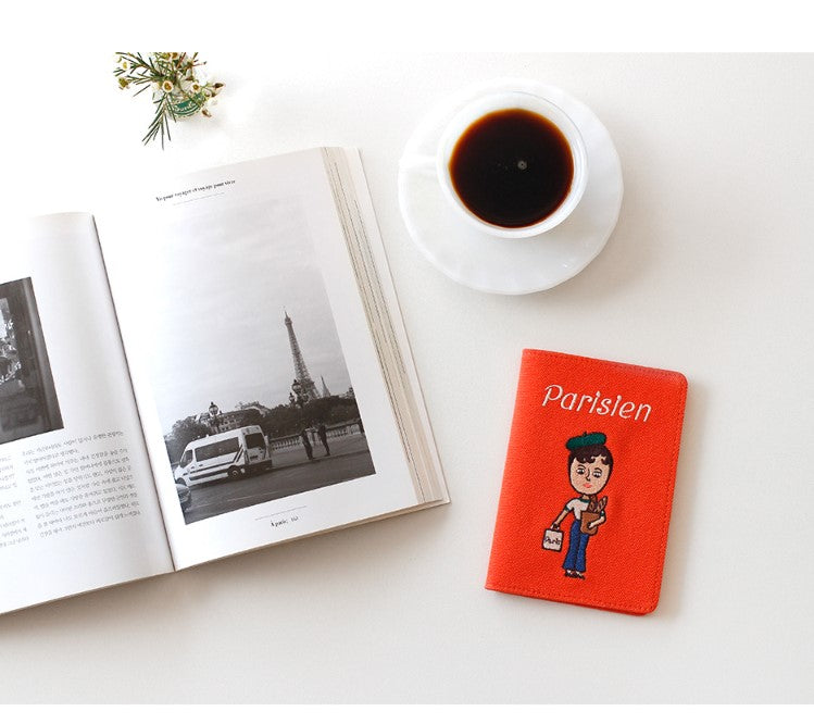 1537 Passport Cover Protect Travel Wallet-Luxury Embroidered