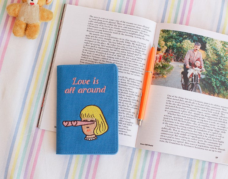 1537 Passport Cover Protect Travel Wallet-Luxury Embroidered