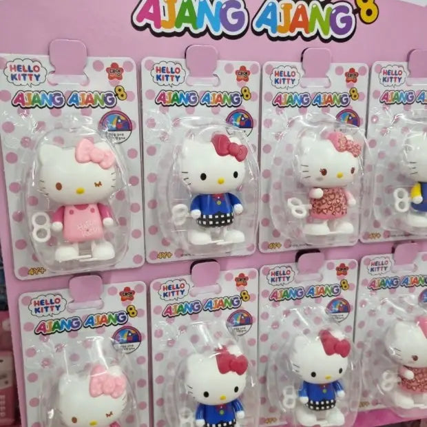 Hello Kitty Wind-Up Walking Figure – Assorted Outfits