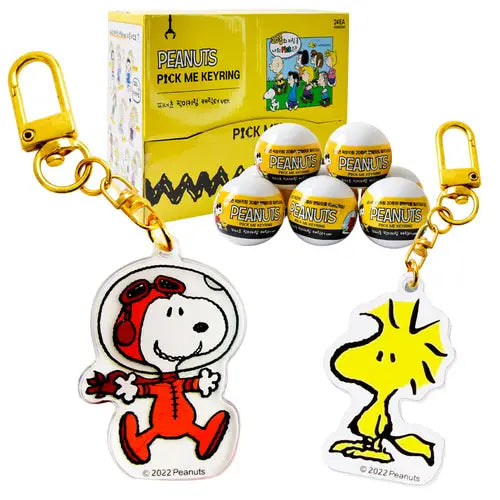 Peanuts Snoopy & Friends Random Key Chain Ring-Bag charm