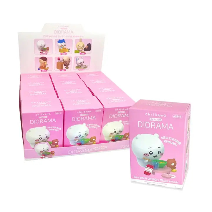 Chiikawa Random Diorama Figure Set Blind Box