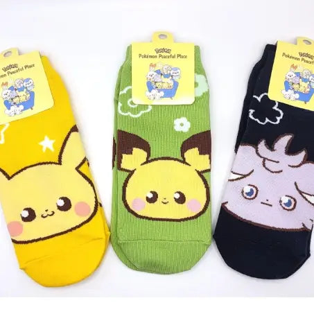 Pokémon Peaceful Place Character Socks
