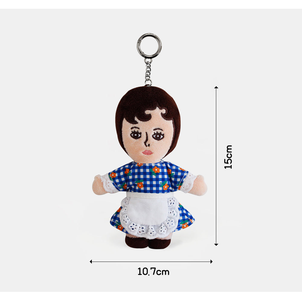 Bakery Aurore & Jean-Paul Plush Keyring Collection