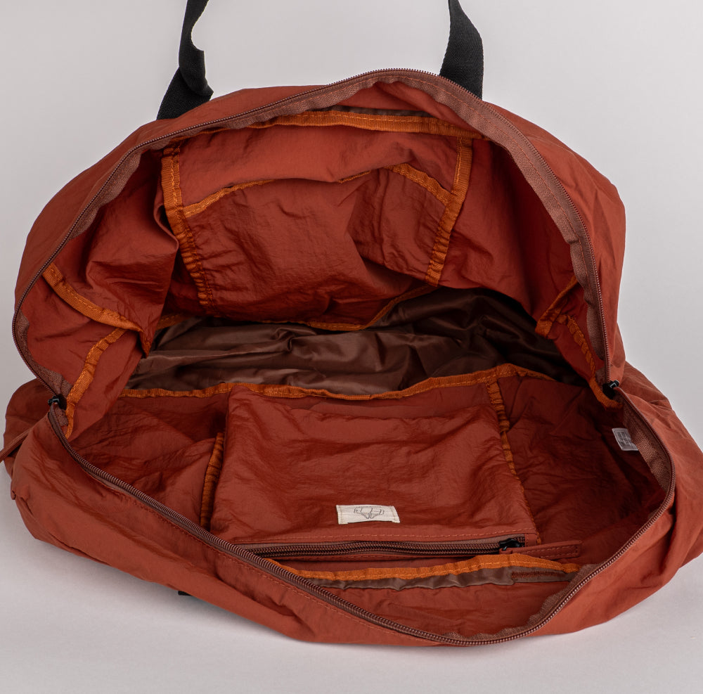 FeatherLite Foldable Travel Tote – Mustard