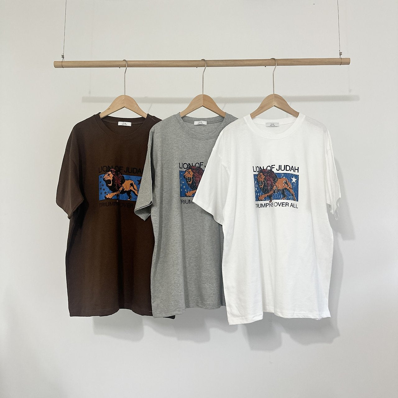 Lion of Judah Vintage Graphic Tee - Luckyplanetusa