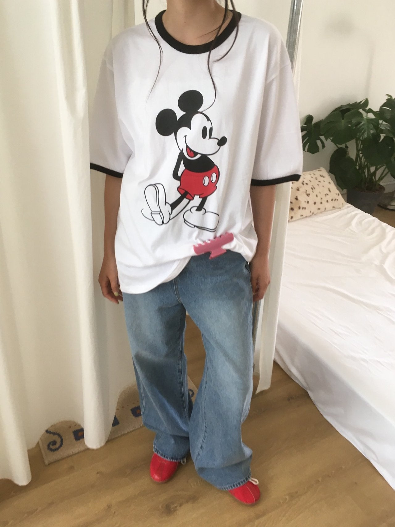 Retro Mickey Ringer T-Shirt – Classic Casual Edition - Luckyplanetusa