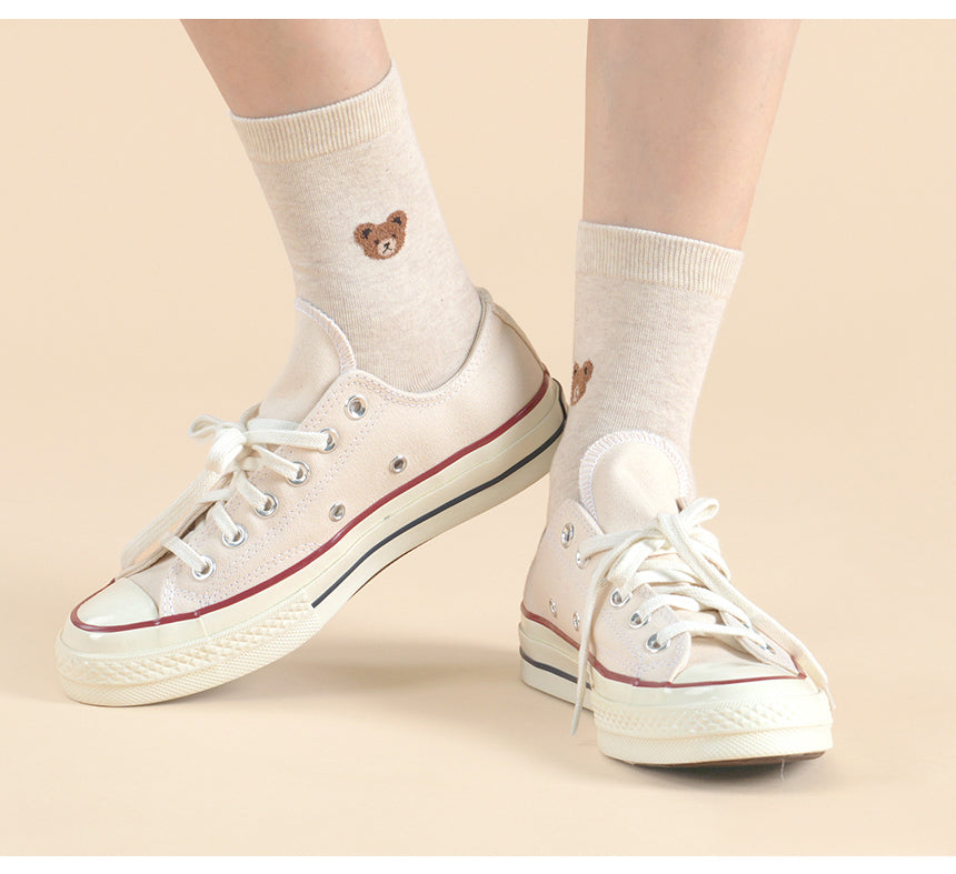 Boucle Mini Icon Crew Socks 4 Colors