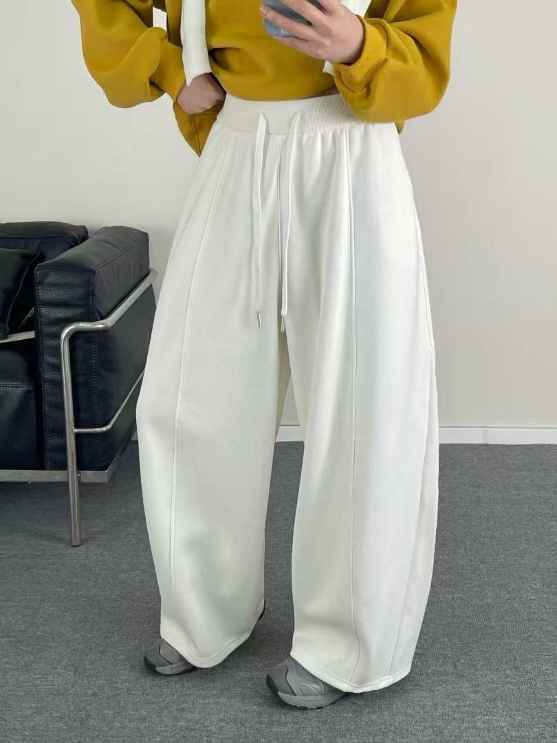 Soft Curve Wide Barrel Pants - Luckyplanetusa