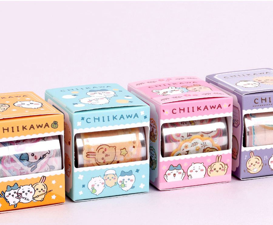 Cute Chiikawa Character Roll Decoration Stickers –4 Designs