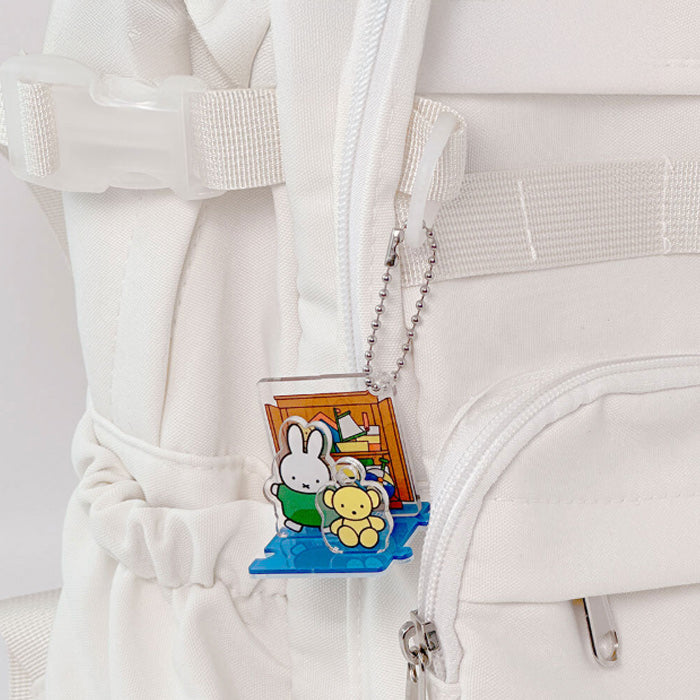 Miffy Acrylic Deco Figure Set – 3-Piece Stand & Bag Charm