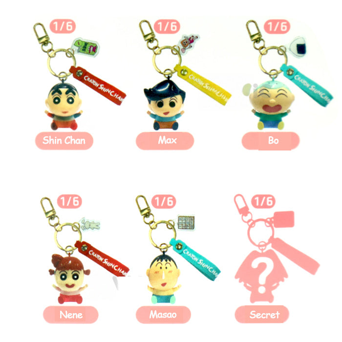 Crayon Shin Chan Random Figure Keyring