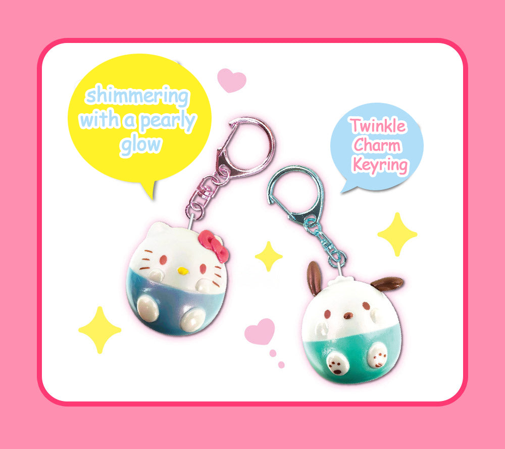 Sanrio Twinkle Chubby Figure Keyring 6 characters random