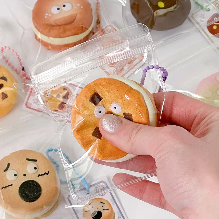 Cute Bakery Cookie Squishy Keychain (Blind Assortment) - Luckyplanetusa