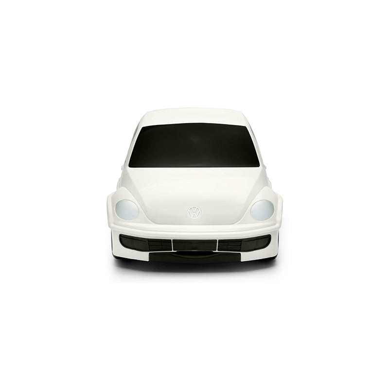 Volkswagen Beetle Kids Ride-On Suitcase White– Officially Licensed