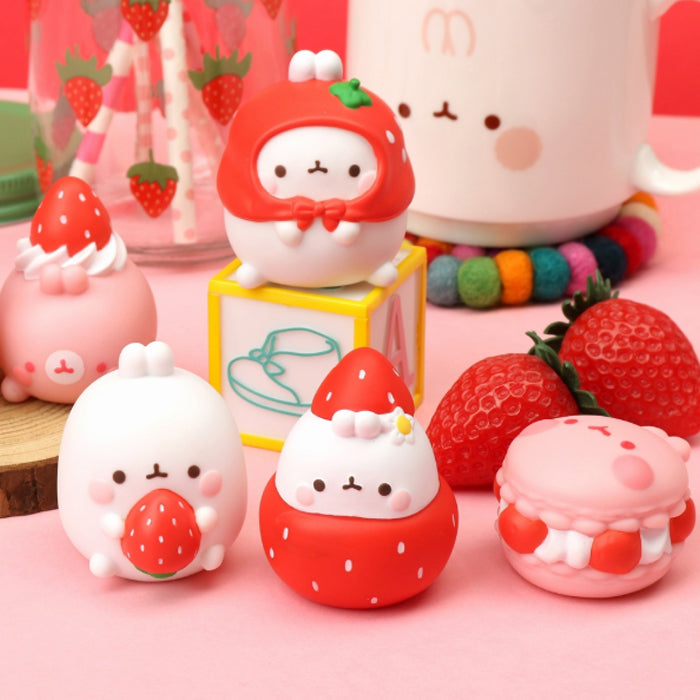 Molang Strawberry Party Blind Box Figure Series