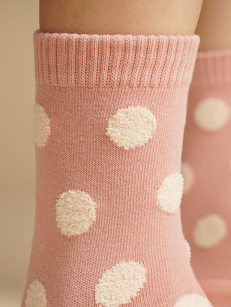 Mongle Mini Polka Dot Fashion Socks-Made in Korea