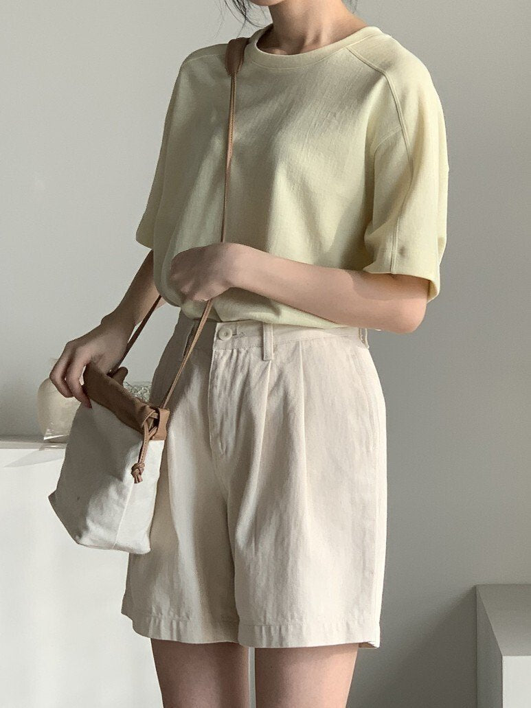 SoftFlow Modal Blend Relaxed Tee Lightweight Everyday Premium T-Shirt