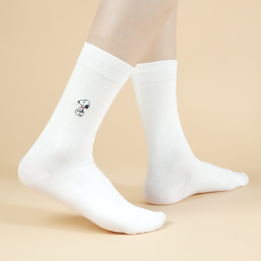 Peanuts Snoopy Embroidered Socks Gift Set 3pairs