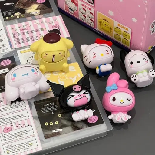 Sanrio Face off Collectable blind Random Figure BOX - Luckyplanetusa