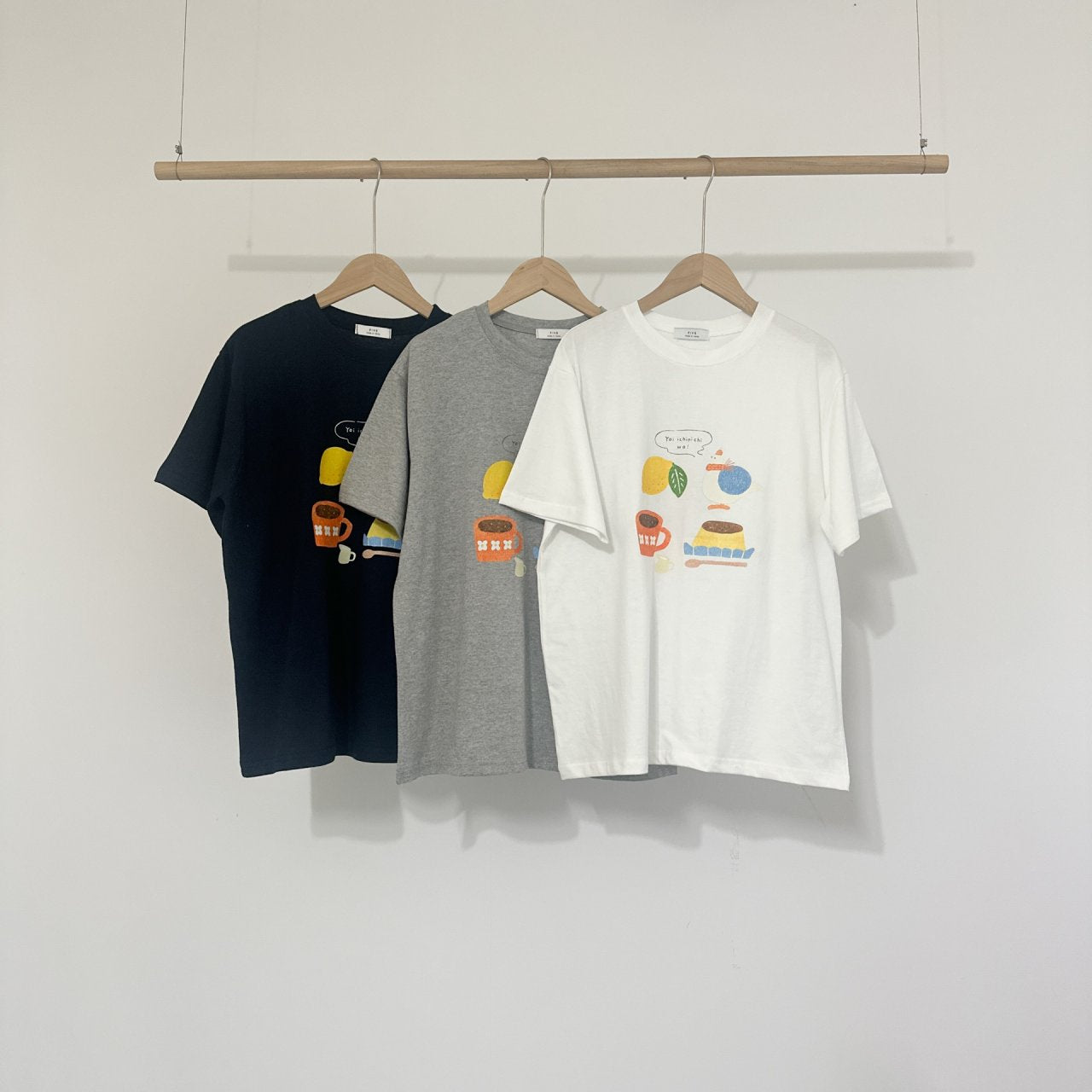 Morning Bird Graphic Cotton Tee - Luckyplanetusa