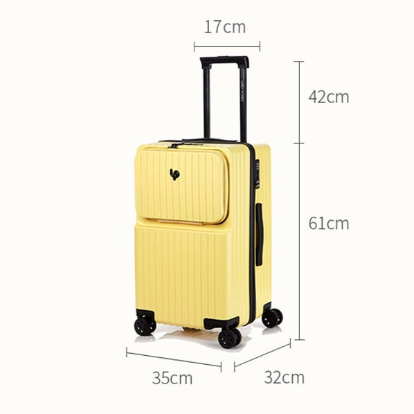 Go Beyond 25" Check-in Luggage Butter Yellow