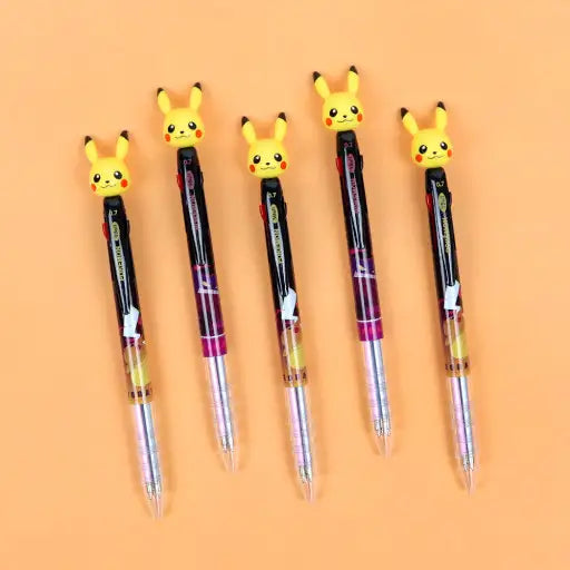 Pokémon Mascot 3-Color Ballpoint Pen – Pikachu
