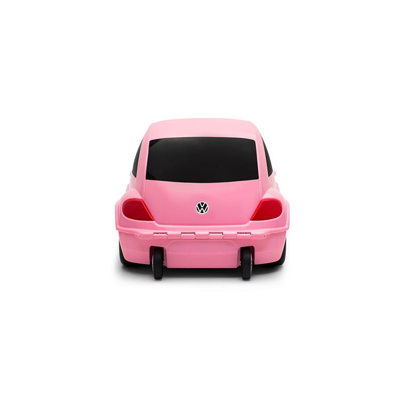 Volkswagen Beetle Kids Ride-On Suitcase Pink– Officially Licensed