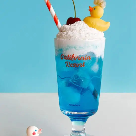 1537  Vintage Glass Cup- Large  2Pcs Gift SET Drinkware