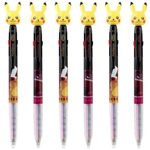 Pokémon Mascot 3-Color Ballpoint Pen – Pikachu