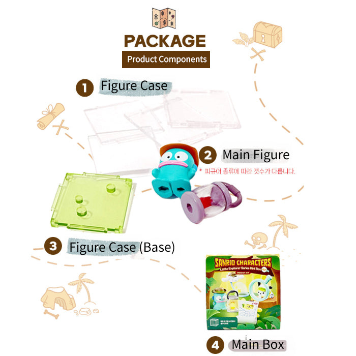 Sanrio Characters Official Licensed Little Explorer Mini Figure Blind Box