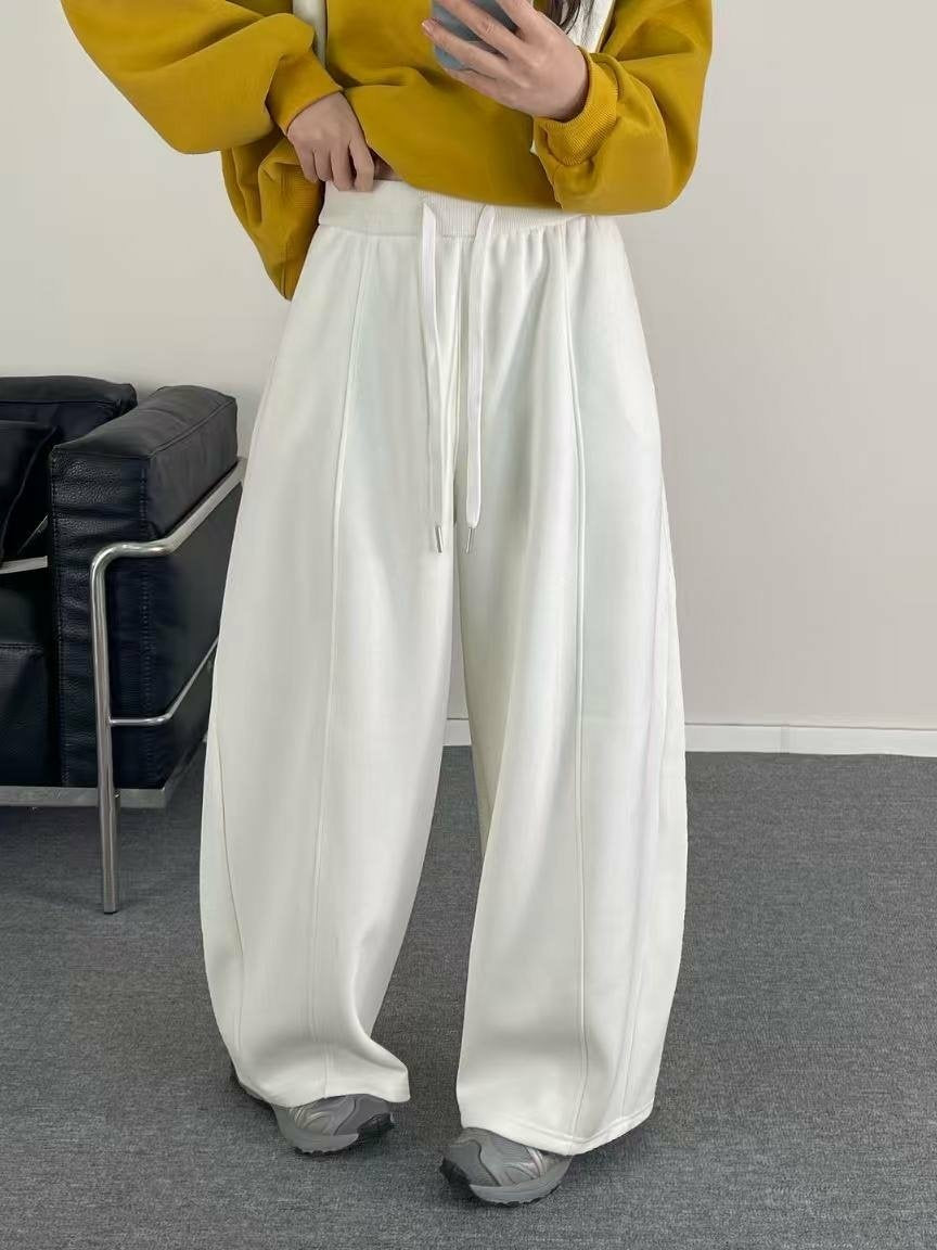 Soft Curve Wide Barrel Pants - Luckyplanetusa