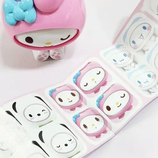 Sanrio Face off Collectable blind Random Figure BOX - Luckyplanetusa