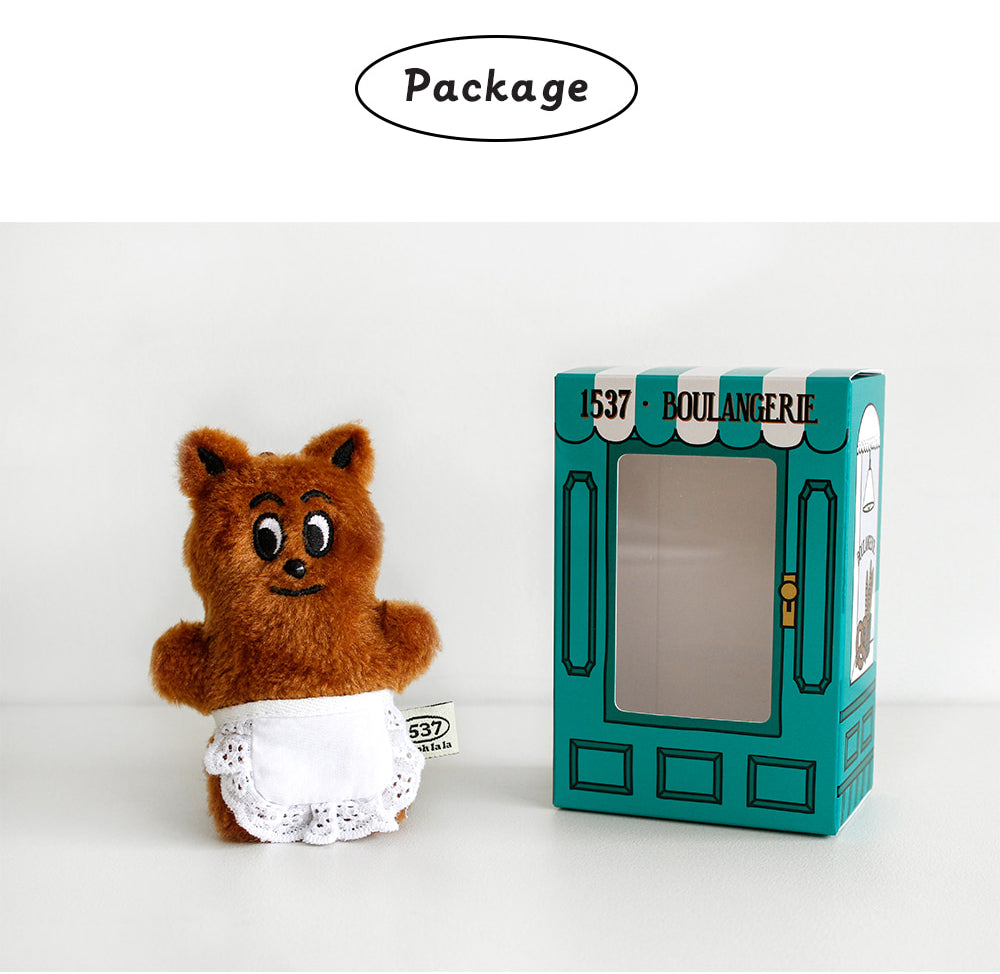 Bakery Aurore & Jean-Paul Plush Keyring Collection