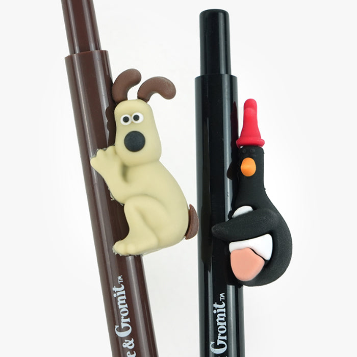 Wallace & Gromit Hug Pen – Gromit / Feathers McGraw