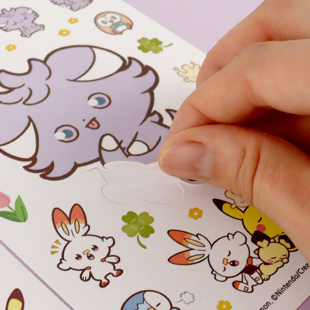Pokémon Poképeace Cute Sticker Set – 2 Sheets