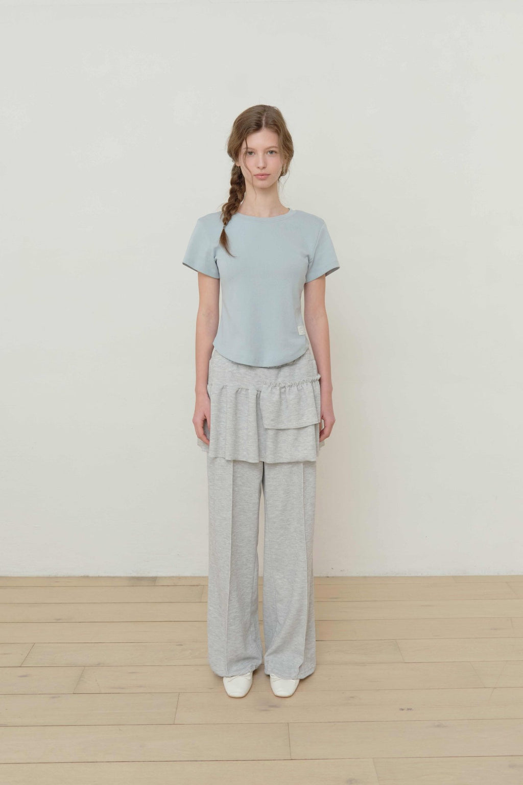 Layered Ruffle Lounge Jogger Pants Made in Korea - Luckyplanetusa