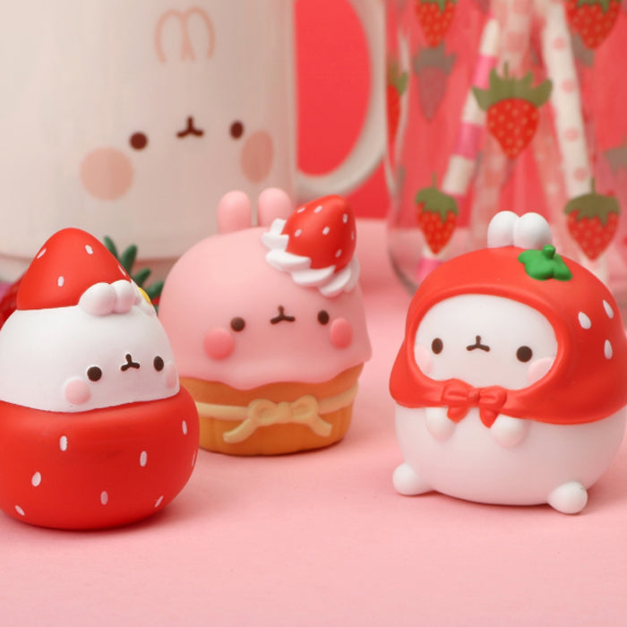 Molang Strawberry Party Blind Box Figure Series