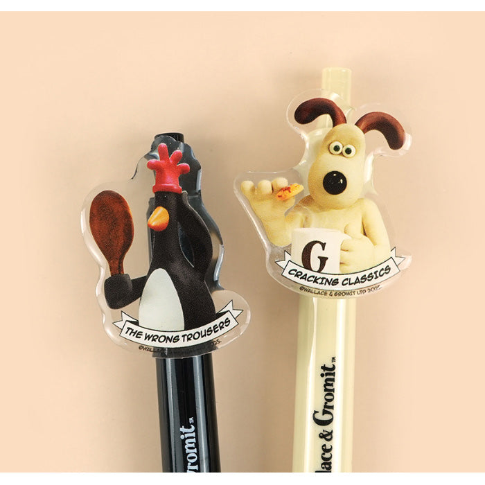 Wallace & Gromit Character Mechanical Pencil Series – Gromit & Feathers McGraw